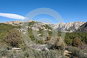 Views of La Pedriza, Madrid, Spain