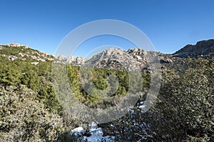 Views of La Pedriza, Madrid, Spain