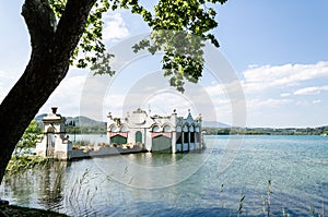 Views of Lake Banyolas, Girona, Catalonia, Spain