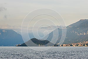 Views of lake Como, Italy