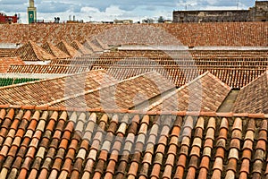 Views from Madrasa Roof Terrace in Meknes Medina, Morocco