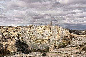 Views of Matera city