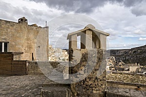 Views of Matera city