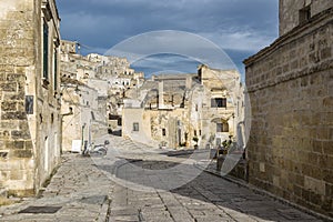 Views of Matera city