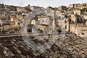 Views of Matera city