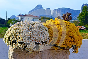 Views of the Meteora in Kalambaka.