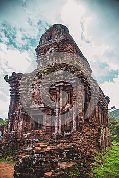 Views of My Son Sanctuary in Hoi An, Central Vietnam