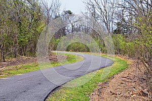 Views of Nature and Pathways along the Shelby Bottoms Greenway and Natural Area Cumberland River frontage trails, bottomland hardw