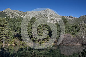 Views of the Navacerrada Reservoir photo