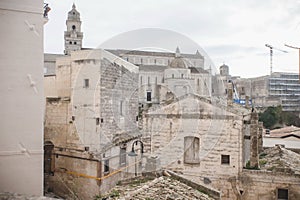 Views of old town of Gravina in Puglia