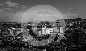 views of the Oporto cathedral