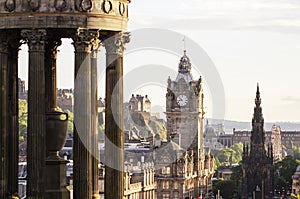Views over Edinburgh, Scotland