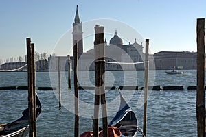 Views over the lagoon in Venice