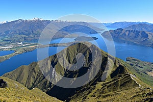 Views from Roys Peak in New Zealand