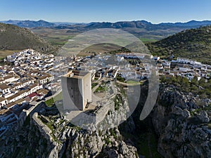 Views of the rural municipality of CaÃ±ete la Real in the province of Malaga, Spain