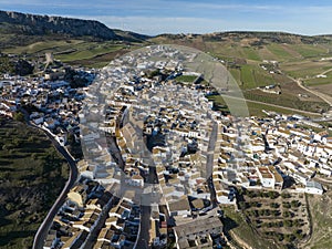 Views of the rural municipality of CaÃ±ete la Real in the province of Malaga, Spain