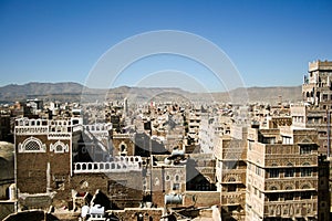 Views of Sanaa, Yemen.