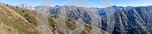 Views of Santa Lucia Mountain Range from Manuel Peak