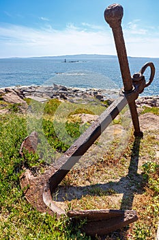 Views of the small town of Portoscuso on Sardinia island