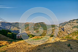 Views from Tatev Cable Car ropeway in Armenia