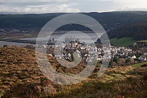 Views to Conwy Castle