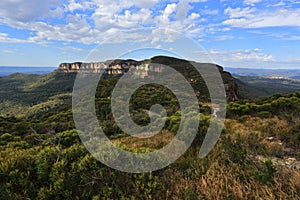 Views to Narrowneck Plateau Blue Mountains