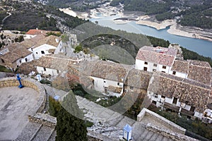 Views of the town of guadalest