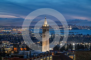 Views from the University of California at Berkeley campus