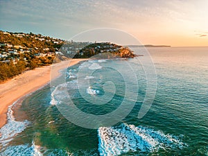 Views of Whale Beach Northern beaches Australia