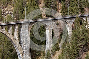 Views of Wiesen Viaduct