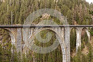 Views of Wiesen Viaduct