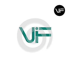 VIF Logo Letter Monogram Design
