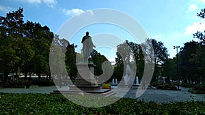 The Vigeland Park and Frogner Park, Oslo, Norway, statue