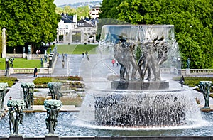 The Vigeland Park, Oslo, Norway