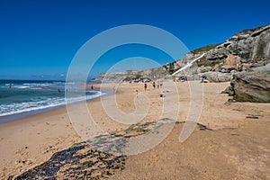 Vigia beach in Portugal photo