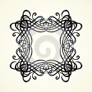 Vignette. Vector drawing