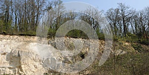 The Vigny quarry in Val d Oise photo