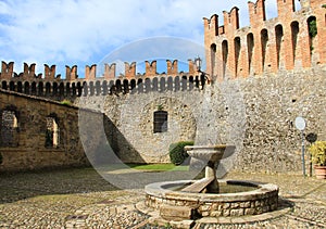 Vigoleno, a medieval village in northern Italy
