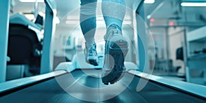 Vigorous Workout: Treadmill Running