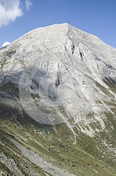 Vihren peak in the Pirin mountain, Bulgaria