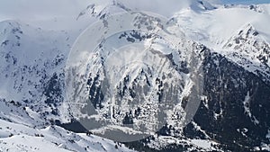 Vihren Peak in Winter