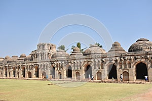 Vijayanagara Elephant Stable, Hampi, Karnataka