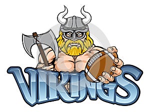 Viking American Football Sports Mascot