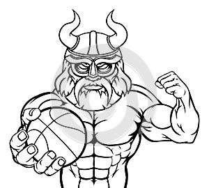 Viking Basketball Sports Mascot