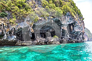 Viking cave on Maya island