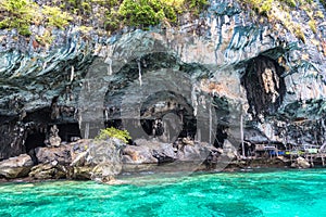 Viking cave on Maya island