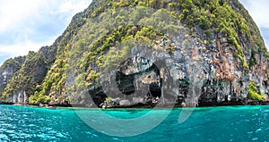 Viking cave on Maya island