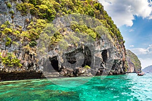 Viking cave on Maya island