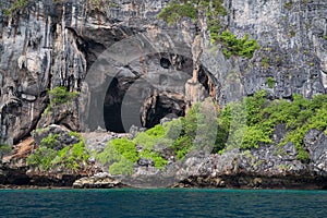 Viking Cave on Phi Phi Lee island, Thailand