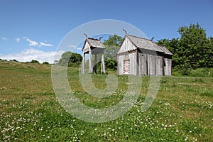 Viking church in Moesgaard